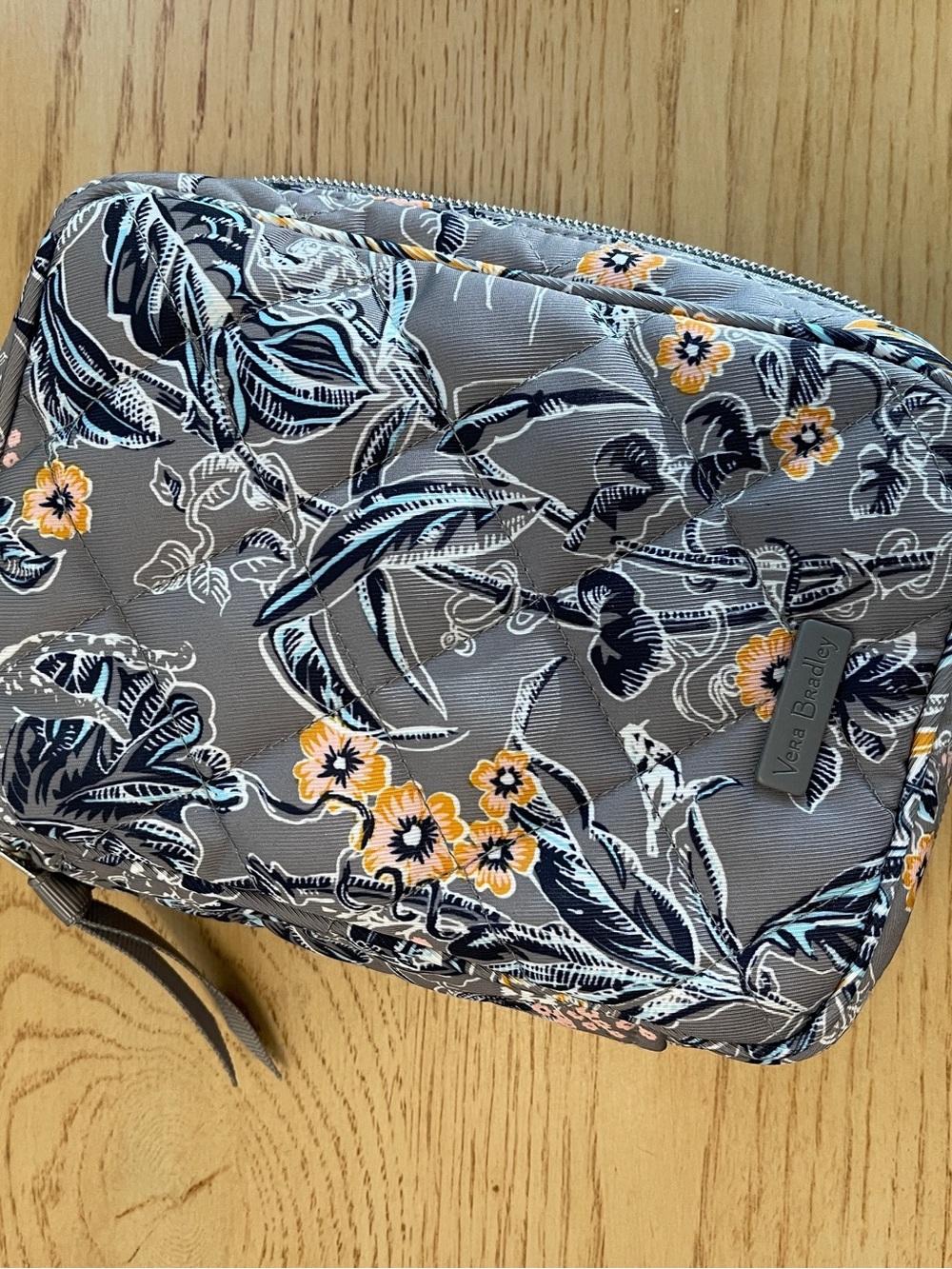 Vera Bradley Quilted Performance Twill Jewelry Organizer Case